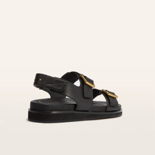 thompson black sandals frankie4 192293