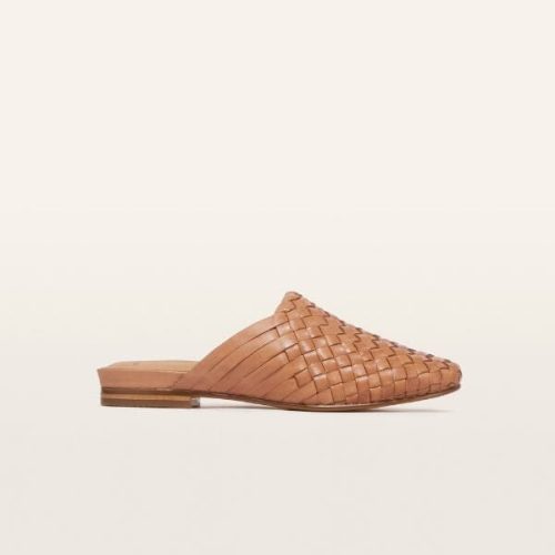 wallace tan weave flats frankie4 612025